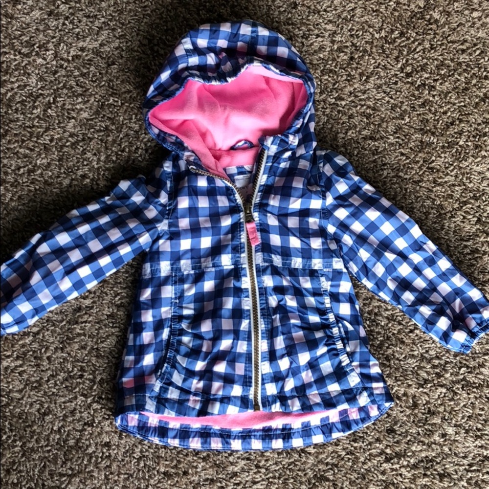 Baby girl wind or rain jacket
